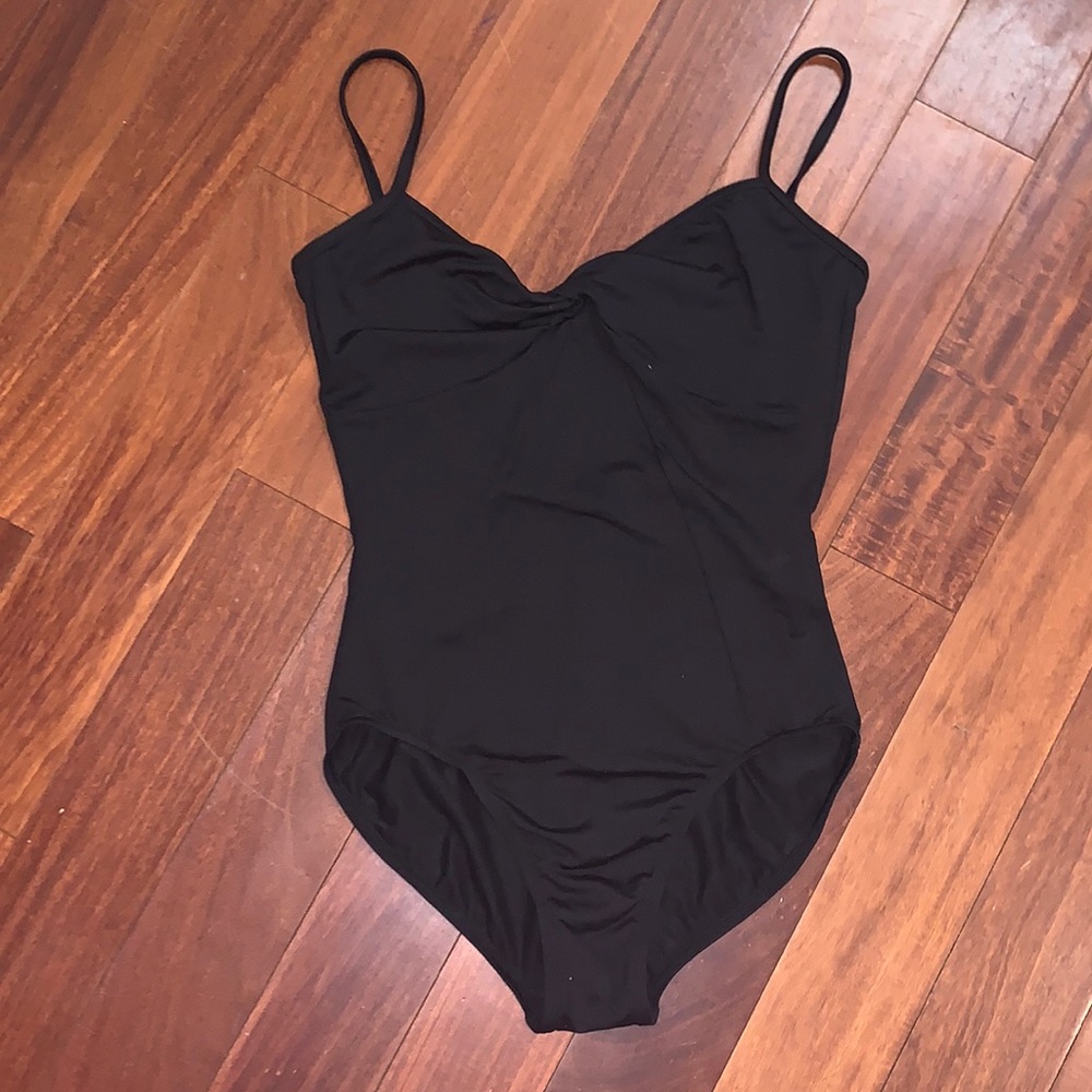 Mirella twist front leotard